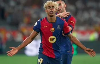 Lamine Yamal es la nueva estrella del fútbol mundial. FOTO AFP