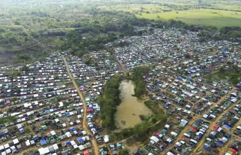 En la invasión viven actualmente unas 8.000 familias. FOTO: MANUEL SALDARRIAGA