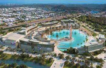 Así se verá Kristal Malls, un proyecto que entrará en operación en el año 2029. Fotos Renders ilustrativos del proyecto - cortesías