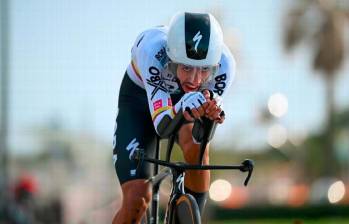 Daniel Martínez cumple una grata actuación en el Giro. De gregario pasó a líder y cumple con la responsabilidad. FOTO: Getty