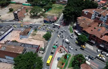 Los intercambios viales en proceso están ubicados en Rinconcito Ecuatoriano, la Avenida 80 con la Carrera 70 y la Avenida 80 con la calle San Juan (44). FOTO: Manuel Saldarriaga