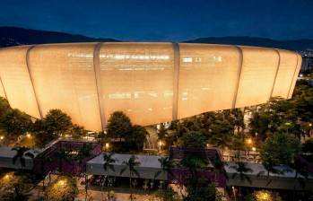 Así se prevé que quede la fachada del nuevo estadio Atanasio Girardot, de acuerdo con los planes de la Alcaldía. FOTO: ALCALDÍA DE MEDELLÍN