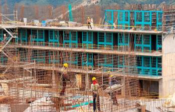 La cárcel tiene un avance del 35% en un año que lleva la construcción. FOTO: CORTESÍA ALCALDÍA