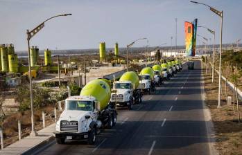 Cementos Argos despachó el año pasado 9,3 millones de toneladas de cemento. FOTO cortesía Cementos Argos