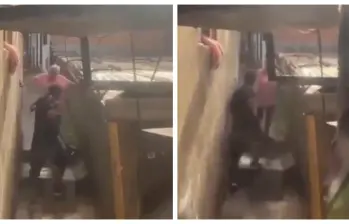 Las autoridades investigan si el agresor es el nieto de la víctima. Piden ayuda a la comunidad para identificarlo. Foto: Cortesía - tomada de redes sociales.