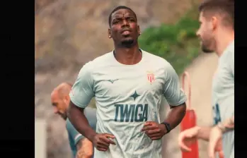 Paul Pogba campeón del Mundo con Francia, regresó a entrenamientos tras una sanción por dopaje y ahora hace parte del AS Monaco. FOTO TOMADA X@paulpogba