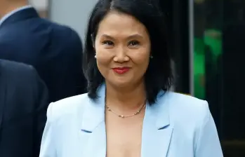 Keiko Fujimori obtuvo el 50,12 % de los votos y se convertiría en la primera mujer elegida por voto popular para presidir Perú. FOTO: GETTY