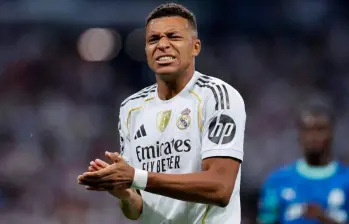 Hay preocupación en el Real Madrid por la lesión de Mbappé. FOTO GETTY