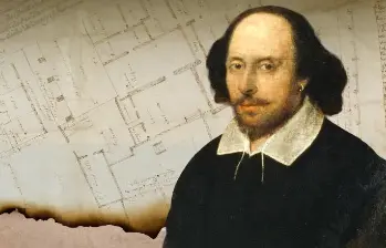 Un plano de 1668, hallado por la profesora Lucy Munro del King’s College de Londres, revela por primera vez la ubicación exacta y el tamaño de la casa que William Shakespeare compró en el barrio de Blackfriars en 1613. FOTO cortesía King’s College London