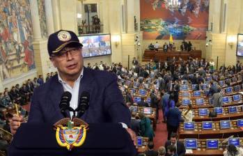 El presidente Gustavo Petro le envió un ultimátum al Congreso de la República para que apruebe el aumento del cupo de deuda. FOTO: Colprensa