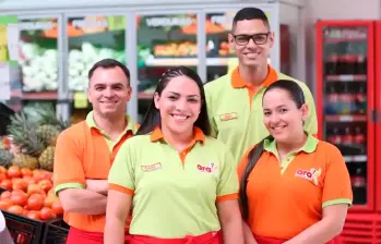Tiendas Ara continúa generando empleo formal en diferentes regiones del país. FOTO: CORTESÍA