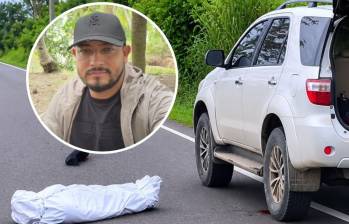 Jhon Henry Jaramillo Carvajal tenía 32 años de edad. El examen preliminar evidenció que presentaba cuatro heridas ocasionadas con arma de fuego, además de marcas de presión en el cuello y en las manos. FOTOS Cortesía Urabá Digital. 