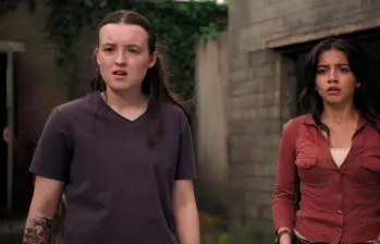 Bella Ramsey e Isabel Merced en The Last of us como Ellie y Dina. FOTO Cortesía HBO