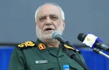 Majid Khademi había asumido la jefatura de Inteligencia de la Guardia Revolucionaria en junio de 2025. FOTO: Medios estatales de Irán.