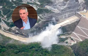 El gobernador Andrés Julián Rendón propone que Hidroituango use su máxima capacidad de almacenamiento para crear un escudo hídrico que proteja a Colombia frente a la sequía extrema. FOTO JUAN ANTONIO SÁNCHEZ