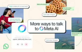 El asistente virtual de Meta aparece en la lista de chats como un contacto más en la aplicación, pero se puede limitar esta ayuda. FOTO cortesía WhatsApp