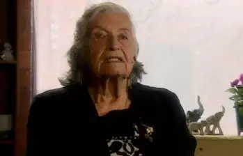 Flor Vargas, actriz colombiana reconocida por su participación en producciones como El capo y Los Victorinos, atraviesa una crisis económica y de salud a sus más de 90 años. FOTO Caracol TV