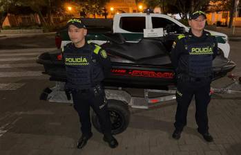 El lujoso vehículo había sido reportado como robado desde 2024 en el Valle del Cauca. FOTO: Cortesía Policía de Antioquia