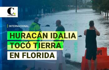 Huracán Idalia tocó tierra en Florida como huracán de categoría 3