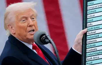 Los datos muestran que los aranceles de Trump en 2025 fueron pagados, en su inmensa mayoría, por empresas y consumidores estadounidenses. FOTO: Getty