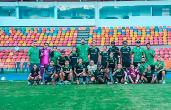 Atlético Nacional terminó líder del todos contra todos y ahora buscará un lugar en la final de la Liga Femenina BetPlay. FOTO: @naloficialfem
