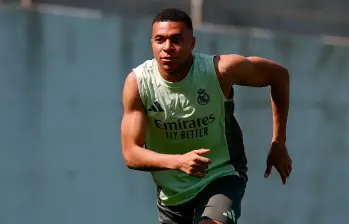 El delantero francés Kylian Mbappé fue hospitalizado por cuadro agudo de gastroenteritis. FOTO TOMADA X@realmadrid