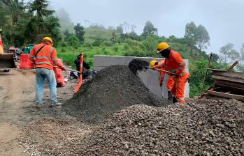 La pavimentación de la vía Caramanta-Supía devolverá del ostracismo al municipio del Suroeste y lo dejará a una hora y media de Manizales. FOTO: CORTESÍA ORIÉNTESE