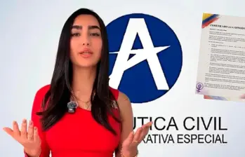 La influencer Gabriela Muñoz respondió a los señalamientos en su contra que han surgido durante esta semana. Foto: Redes sociales/ Captura de video y EL COLOMBIANO