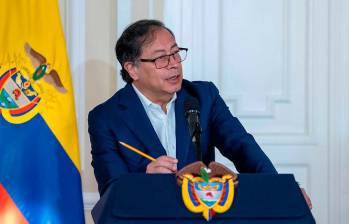 Gustavo Petro, presidente de Colombia desde agosto de 2022. FOTO: Colprensa