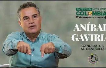 En vivo | Entrevista con el exgobernador Aníbal Gaviria, precandidato a la Presidencia