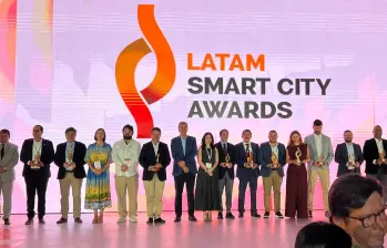 Los Smart City LATAM Awards 2026 se entregaron en Puebla, México. FOTO: Alcaldía de Medellín.