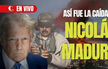 Donald Trump da detalles sobre la caída de Nicolás Maduro en la madrugada de este sábado. Foto: Ilustración EL COLOMBIANO