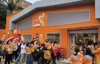 Nueva tienda de Ara, en Las Brisas, Medellín. FOTO: Miguel Alguero