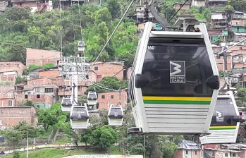 La línea J une al sistema metro con gran parte del noroccidente de Medellín. FOTO: Mauricio Palacio Betancur