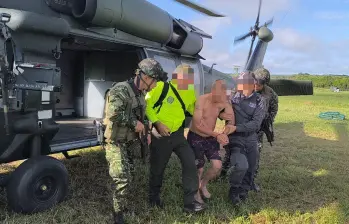 Alias Mono Huevo, para el Ejército, es integrante de las disidencias de ‘Calarcá’. Foto: Ejército