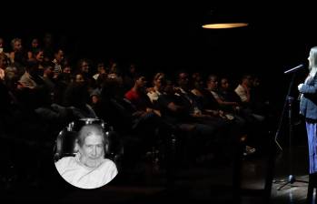 En la inauguración del festival se rindió homenaje al legado de Saldarriaga. FOTO cortesía