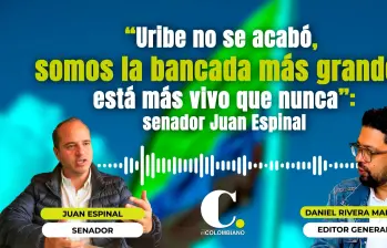 “Uribe no se acabó, somos la bancada más grande, está más vivo que nunca”: senador Juan Espinal