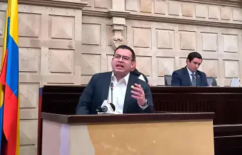 Saliente presidente de la Cámara de Representantes, Jaime Raúl Salamanca, rindió cuentas de su gestión. Foto: tomada de X