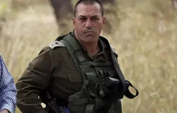 El teniente general Eyal Zamir es el nuevo jefe del Estado Mayor israelí, quien aseguró que su misió contra el grupo terrorista Hamás "no ha terminado". FOTO: AFP