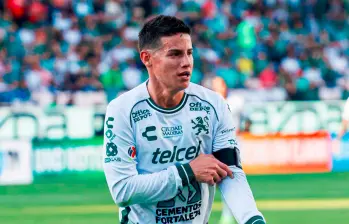 James preocupa antes de los duelos de eliminatorias. FOTO LEÓN FC