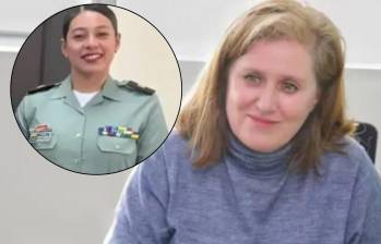 La capitana Kelly Daniela Lozano, jefa de seguridad de la ex primera dama, estaba en misión diplomática en Catar. Fotos: Icbf y Colprensa