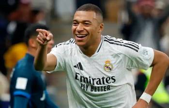 Kylian Mbappé viene recuperando su nivel en el Real Madrid. FOTO: AFP