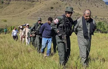 La Fuerza Armada Nacional Bolivariana (FANB) arrestó a un ciudadano colombiano y otro venezolano este 23 de noviembre. FOTO: TELEGRAM