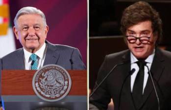 AMLO no quiere ver a Javier Milei en el Palacio Nacional de Ciudad de México, porque para él existen diferencias entre ambos. Foto: Getty 