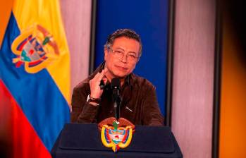 Gustavo Petro, presidente de Colombia. FOTO PRESIDENCIA