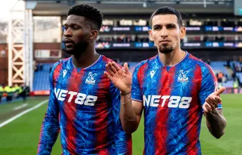 Jéfferson Lerma y Daniel Muñoz, los únicos colombianos que arrancarán la temporada en la Premier League. FOTO GETTY