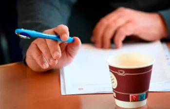 Persona aplicando a un proceso de selección para acceder a un trabajo. FOTO: GETTY