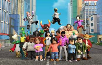 Roblox es un mundo virtual donde niños y jóvenes pueden socializar con otras personas en línea. FOTO: cortesía Roblox