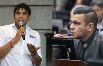 El senador del Pacto Histórico tuvo un intercambio de palabras con el de la Alianza Verde. Foto: Colprensa