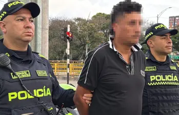El hombre fue capturado por la Policía luego de que el caso fuera denunciado. FOTO: Cortesía Policía Meval